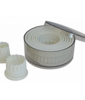 Набор рифленных фрез - Круг, De Buyer