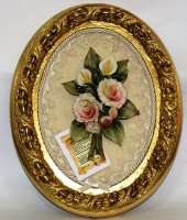 Панно овальное "Букет", Arte Casa