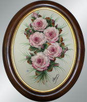 Барельеф с цветами, Artigiano Capodimonte 