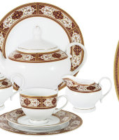 Чайный сервиз 42 предмета на 12 персон Линдау