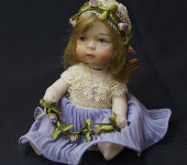 Фарфоровая кукла "Ангел", Marigio