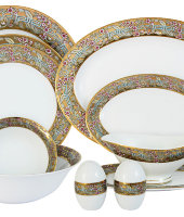 Обеденный сервиз 27/6 "Розовый берег", Midori            