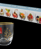 Стопки для водки "Травка", набор 6 шт, Rona