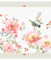 Набор из 4-х подставок под горячее Райский сад в подарочной упаковке