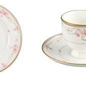 Кофейный набор 18/6 "Розанна розовая", Narumi