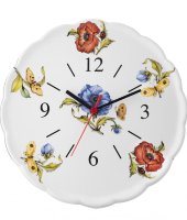 Часы керамические "Ботанический сад", Nuova cer S.N.C.