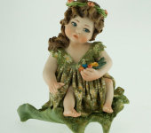 Фарфоровая кукла "Весна", Sibania