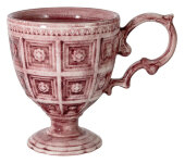 Кружка Augusta (розовый)  без инд.упаковки