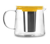 Чайник для кипячения и заваривания, стеклянный с фильтром 1.5л, Ibili
