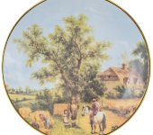 Настенная тарелка "Испанский ландшафт" 25см, 1405, Anton Weidl Gloriа