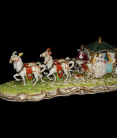 Статуэтка "Карета", Porcellane Principe