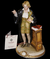 Статуэтка "Адвокат - женщина", Porcellane Principe