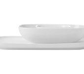 Набор Форма белый: тарелка + 2 салатника в подар.упаковке