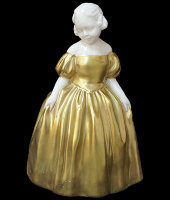 Статуэтка "Девушка - колокольчик" золотой, Elite & Fabris