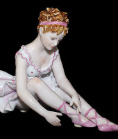 Скульптура "Балерина", Tiche Porcellane