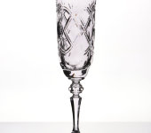 Бокалы для шампанского "Перлиз", набор 6 шт, хрусталь, Arnstadt Kristall