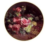 Настенная тарелка "Розы Ревека" 25см, 1540, Anton Weidl Gloriа