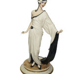 Статуэтка "Дама - Свобода" модель 1922, цветная, Elite & Fabris