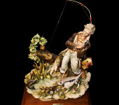Статуэтка "Рыбак", Porcellane Principe