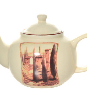 Чайник "Итальянская деревня", Terracotta      