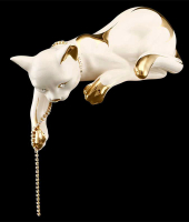 Статуэтка "Кошка лежащая", Ahura