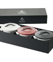 3 круглые кокотницы в подарочной упаковке, Революшен, Revol