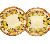 Набор тарелок (2 пр.) "Итальянские лимоны", LCS    
