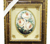Панно с овальной тарелкой "Розы", 57х65 см, Arte Casa