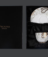 Чайная пара "Персия" с кристаллами Swarovski, Hankook Prouna