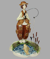 Статуэтка "Рыбак - мальчик", Zampiva