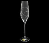 Бокалы для шампанского "Celebration - Дошлифовка", набор 6 шт, Rona