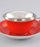 Чайная пара 100 мл Виндзор (Windzor), 282C, красная, Leander