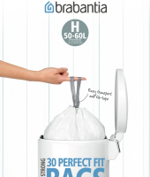 Пакеты для мусора (H) 50-60л, 30шт (диспенсер), 375705, Brabantia