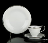 Чайный набор (чашка с блюдцем) на 6 персон "Антонио", Tirschenreuth (Тиршенройт)