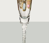 Набор бокалов для шампанского "Сестри" золото, 6 шт, P120, Timon, Италия