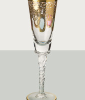 Набор бокалов для шампанского "Сестри" золото, 6 шт, P120, Timon, Италия