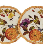 Набор из 2-х десертных тарелок Элеганс