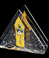 Салфетница 14.5 см, хрусталь, Aurum Crystal s.r.o.