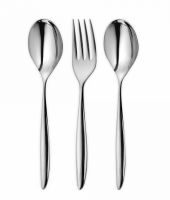 Набор столовых приборов для сервировки, 3 пр., Hidcote Bright, Robert Welch