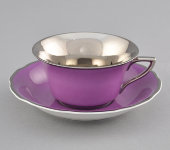 Чайная пара 100 мл Виндзор (Windzor), 282B, фиолетовая, Leander