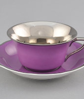 Чайная пара 100 мл Виндзор (Windzor), 282B, фиолетовая, Leander