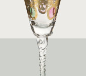 Набор бокалов для белого вина "Сестри" золото, 6 шт, P120, Timon, Италия