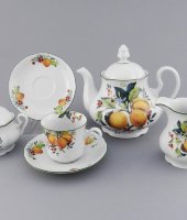 Чайный сервиз 15/6 Мэри-Энн "Абрикосы", 2409, Leander