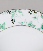 Блюдо круглое, 30 см, Мэри-Энн "Зеленые листья", 1381, Leander