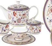 Чайный сервиз Королева Анна 40 предметов на 12 персон