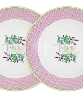 Набор из 2-х суповых тарелок Жардин