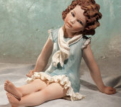 Фарфоровая кукла "Альба", Sibania