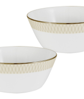 Набор из 2 салатников Бриз Голд