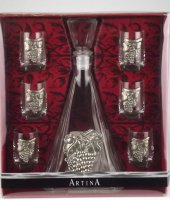 Набор для водки "Grappa", Artina 