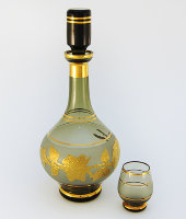 Набор для ликера дымчатый "Роза", Egermann